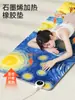 Esterilla de yoga calefactable, antideslizante, insonorizada, para otoño e invierno, esterilla de fitness para mujeres, engrosada y ampliada para uso en casa, con absorción de impactos y reducción de ruido