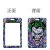 Set de Tarjetas Payaso Heath Ledger Bolsa para Tarjeta de Comida Estudiantil Correa Larga Tarjeta de Acceso al Autobús Tarjeta Horizontal y Vertical Set de PVC Al por Mayor