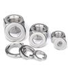 Conjunto de porca sextavada de aço inoxidável 304, arruela plana, arruela de pressão, combinação de parafuso e tampa de rosca M2M2.5M3M4M5-M30