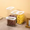 Nuevo Frasco Sellado Transparente de Plástico de Grado Alimenticio para Mascotas, Frasco de Almacenamiento de Cocina, Frasco de Almacenamiento de Granos, Caja de Almacenamiento