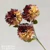 Peonías artificiales de Luoyang, flores de hibisco de pétalos dobles, nuevas decoraciones de muebles de estilo chino, materiales florales para bodas de estilo tradicional chino