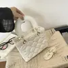 Elegante Bolso Acolchado para Mujer 2026 Nuevo de Moda Versátil para el Trabajo Bolso de Hombro Lujo Ligero Chic