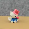 Comércio Exterior Atacado Desenho Animado Boneca Gashapon Versão Mini Pequeno Gato Kt Capa de Celular Creme Cola DIY Material Acessórios