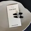 Presilha de Cabelo Fofa Coração de Amor Flor Franja Presilha Lateral Bico de Pato Presilha de Cabelo com Strass Fofo Presilha de Cabelo de Alta Qualidade para Cabelos Rebeldes na Testa para Mulheres