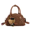 2026 Bolso Coreano de Nicho Bolso de Bowling Bolso Cruzado Bolso de Otoño para Mujer Nueva Moda Bolso Cuadrado Pequeño de un Solo Hombro Mujer