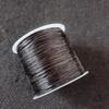 Cuerdas Elásticas de Cristal Planas Largas de 40 m al por Mayor para Ensartar Cuentas, Buena Elasticidad, Hilo para Pulseras 0.8 mm Joyería