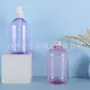 Limpador de chão 500ml, frasco de plástico para produtos de uso diário, frasco transparente desinfetante, frasco de sabonete líquido, frasco de plástico para passar pano e limpeza
