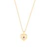 Collar de plata de ley S925 con circonitas cúbicas de estilo coreano INS, diseño de lujo, versátil, con forma de corazón plisado, cadena de clavícula femenina