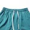 Shorts de Corrida Secagem Rápida Marca da Moda, Shorts Elásticos Multicor de Verão para Homens e Mulheres, Shorts Casuais de Seda de Gelo para Homens