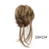 Diadema de Peluca Transfronteriza Europea y Americana, Barba Larga Perezosa Esponjosa Natural para Mujer, Diadema para Moño, Moño de Pelo