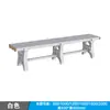 Banqueta Plástica ABS para Trocar Roupa Banho à Prova de Umidade Banco Academia Impermeável Banco de Descanso para Trocar Sapato Piscina Longo