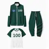 Sudadera Deportiva Infantil Otoño Cuello Alto Cremallera () Conjunto de Tres Piezas Azul Verde Oscuro X-O Nuevo Digital