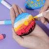 Plumón acrílico Arrtx ateshi morado absoluto 30 colores punta suave impermeable para DIY graffiti acrílico suplemento de color único