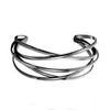 Pulseira aberta de metal transfronteiriça personalidade oca pulseira retrô pulseira Europa e Estados Unidos mais vendida fabricantes de joias direto