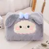 Funda de Felpa Removible y Lavable, Linda Bolsa de Agua Caliente Eléctrica Recargable Estándar Nacional, Calentador de Manos, Calentador para Bebés, Calentamiento Enchufable a Prueba de Explosiones