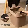 Cubo de drenaje para el hogar, cubo de agua para té, cubo de residuos de té, cubo de agua residual de plástico, accesorios para juegos de té Kung Fu, papelera para mesa de té, cubo de té pequeño