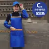 Delantal Publicitario Estampado de Logo Personalizado Ropa de Trabajo Cocina Impermeable y Resistente al Aceite Tienda de Hot Pot Moda Cintura de Hombre Personalizado para Mujer