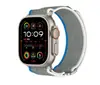 Adecuado para Correa de Apple Watch Correa de Nailon Apple Bucle Salvaje de Nailon Correa de Doble Sección con Hebilla en Forma de L Correa para iwatch