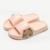 Eva Sandalias de Hombre Zapatillas Feeling de Mujer Verano Baño Baño Interior Hogar Hogar Antideslizante Pareja Suela Gruesa Suave