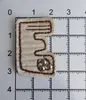 Vendas Diretas de Fábrica Bordado em Tecido com Letras Clássicas de Desenho Animado Costura de Carro Pregos de Garra