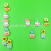 Accesorios de Animales de Resina para Plantas en Maceta, Caja de Papelería para Refrigerador, Caja de Almacenamiento, Accesorios de Pegamento Cremoso, Pequeños Adornos, Pinzas para el Cabello, Accesorios para el Cabello