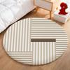 Manta de noche para dormitorio, Mesa de centro, Silla de estudio, Silla de computadora, Silla mecedora, Tapete para piso antidesgaste, Alfombra para tocador, Alfombra redonda para niños