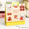 2027 Nuevo Calendario de Escritorio Adorno de Calendario de Escritorio Animales de Dibujos Animados Lindos Mini Calendario Artístico Estudiantil Libro Regalo Presente