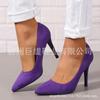 Zapatos de moda de talla grande para mujer de comercio exterior Juti wish Amazon fiesta de moda tacones altos zapatos de mujer transfronterizos