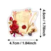 Paquete de Pegatinas Estilo Nuevo Transfronterizo de 50 Piezas Retro Vintage Europeo Pegatinas Creativas para Decoración de Diario de Cartas Antiguas