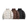 Chaqueta de Algodón de Moda para Hombre 2025 Otoño e Invierno Nuevo Estilo Coreano Moderna Cuello Alto Holgada Cálida Abrigo de Algodón Chaqueta Versátil para Jóvenes