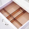 A2804 Caja de Almacenamiento con Cajones Caja Divisoria de Cocina Plástico Transparente Japonés Clasificación Gabinete de Vajilla Gabinete de Cosméticos Acabado