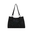 Outono 2026 Nova Bolsa Tote de Ombro Único Transversal Grande Capacidade Elegante com Bolinhas Tendência Transfronteiriça