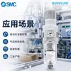 Válvula Reductora de Presión con Filtro SMC AW20-02B-D Elemento de Tratamiento de Aire Comprimido Original Genuino En Stock Envío Rápido