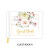 Livro de visitas da Amazon notas de registro europeias e americanas livro de assinaturas de convidados álbum de espiral dourado para casamento livro de mensagens