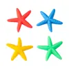 Adornos de Musgo Estrella de Mar Colorida para Micro-Paisajes Manualidades de Resina Adornos Pequeños Accesorios para Fundas de Teléfono Mediterráneas
