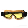 Gafas Kading gafas retro gafas de motocicleta gafas protectoras gafas Harley gafas T13 marco plateado