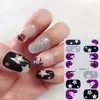 Película de esmalte de uñas FF impermeable sin horneado, calcomanías completas, estilo japonés y coreano, película de calcomanías para uñas de primavera y verano, película de calcomanías para uñas de papel, papel, venta al por mayor de calcomanías para uñas de papel