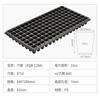 Longji Plastic Industry 128 Hole Plate Placa de Mudas Flor de Vegetais Semente Província de Substrato PS Vaso de Mudas XQB128A