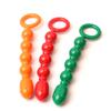 Anel de Puxar Traseiro com Contas de Lótus Plug Anal Masturbador Feminino Expansor SM para Intercurso de Casal Brinquedo Suprimentos Sexuais para Adultos