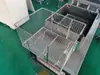 En Stock Freidora a Presión Estilo Americano Commercial Placa de Computadora Calentamiento Eléctrico Freidora de Pollo Frito a Alta Presión con Sistema de Filtración de Aceite Fácil de Operar