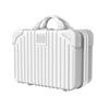 Mini Caja Portátil Retro Estuche Cosmético de 14 Pulgadas Equipaje Pequeño Mano Regalo Maleta con Contraseña Almacenamiento Bolsa Cosmética