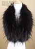 Otoño e Invierno Imitación Cuello de Piel de Zorro Mapache Cuello Falso Bufanda Sombrero Tira Verde Fruta Cuello Chal Cálido