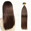 Peruca Europeia e Americana #2 cabelo real cabelo de unha ponta em U extensões de cabelo humano extensão de cabelo sem costura