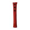 Cubierta para Palo de Dirección de Golf con Exquisito Patrón de Estrella de Cinco Puntas Bordado, Impermeable, Material PU, Interior de Felpa, Cubierta Protectora para Palo Indicador
