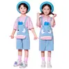 Uniforme de Cheerleading Infantil para 1º de Junho Roupa para Reunião Esportiva de Escola Primária Uniforme de Performance Peixe-Palhaço Uniforme de Jardim de Infância Envio em 24 Horas