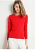 Novas malhas femininas de outono e inverno com gola redonda e manga longa, exportação de comércio exterior do AliExpress, tops plus size, base para atacado