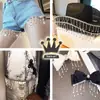 Cadena de Diamantes, Cadena de Cordón con Borlas, Ropa y Accesorios Transfronterizos para DIY, Cadena de Cintura de Diamantes de Agua, Cadena de Garra Soldada, Accesorios de Diamantes