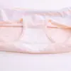 Buscando Calzones de Algodón Lisos Sin Costuras de Talla Grande Hechos de Fábrica con Sensación de Segunda Piel, Jacquard que No Marca, Ropa Interior para Mujer de Cintura Media