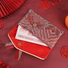 Envelope vermelho bordado especial para casamento é envelope vermelho casamento envelope vermelho bolsa de casamento taxa de troca cerimônia do chá tecido envelope vermelho