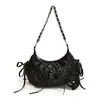 Bolso de Axila Dulce y Fresco de Diseño de Nicho con Textura de Alta Calidad, Bolso de Moda para Mujer, Nuevo Modelo 2026, Bolso Cruzado con Cadena al Hombro